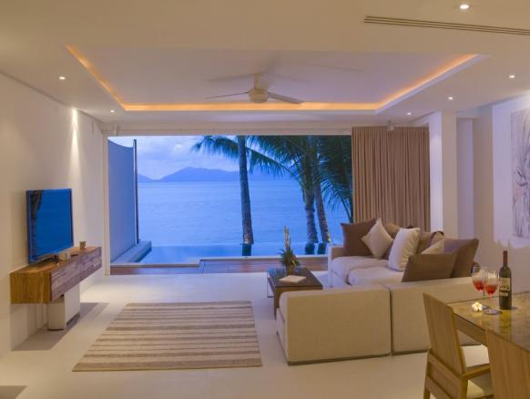 Panu Luxury Beachfront Apartments Bophut Quarto foto